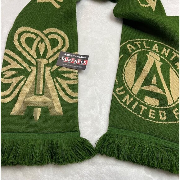 Atlanta United FC St. Patrick's Day Luck Scarf of the Month March 2020 Green NEW - Picture 6 of 9